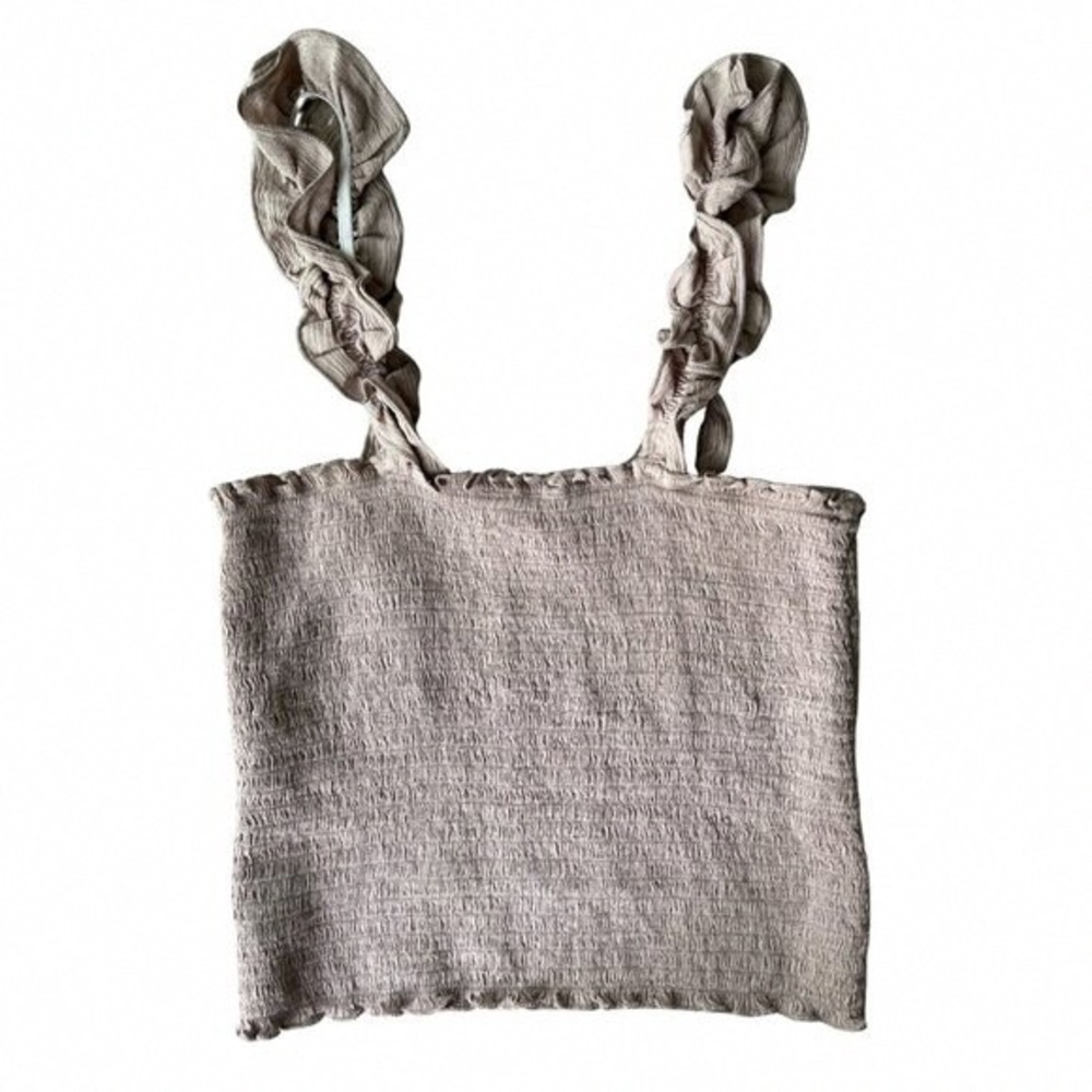 Aerie Cream Textured Camisole